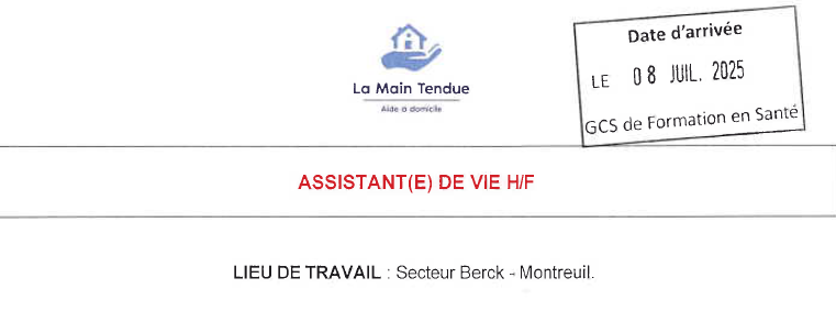 la main tendue
