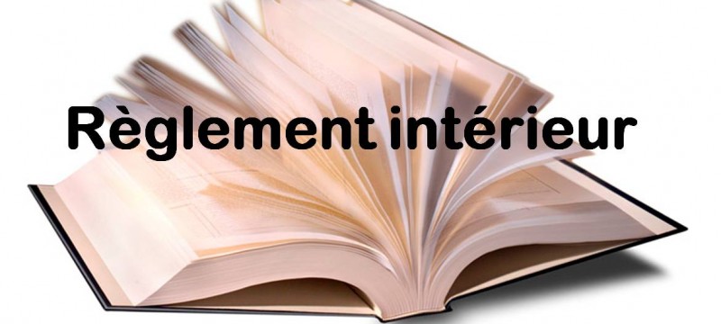 reglement interieur